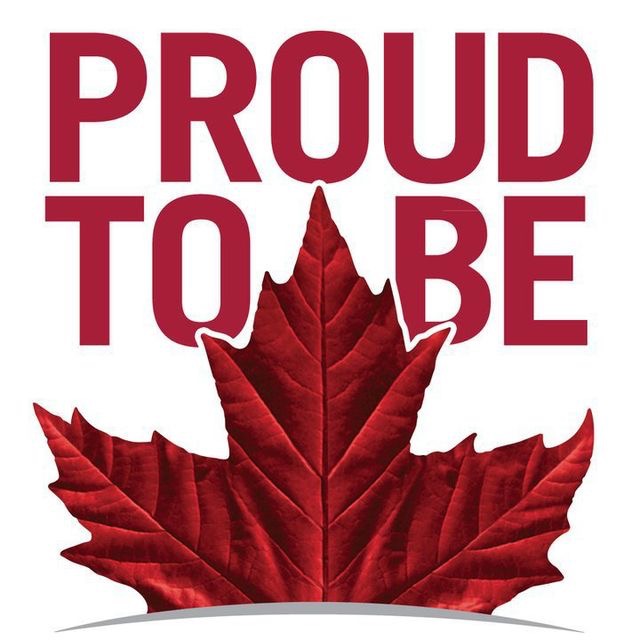 Proud to be Canadian 