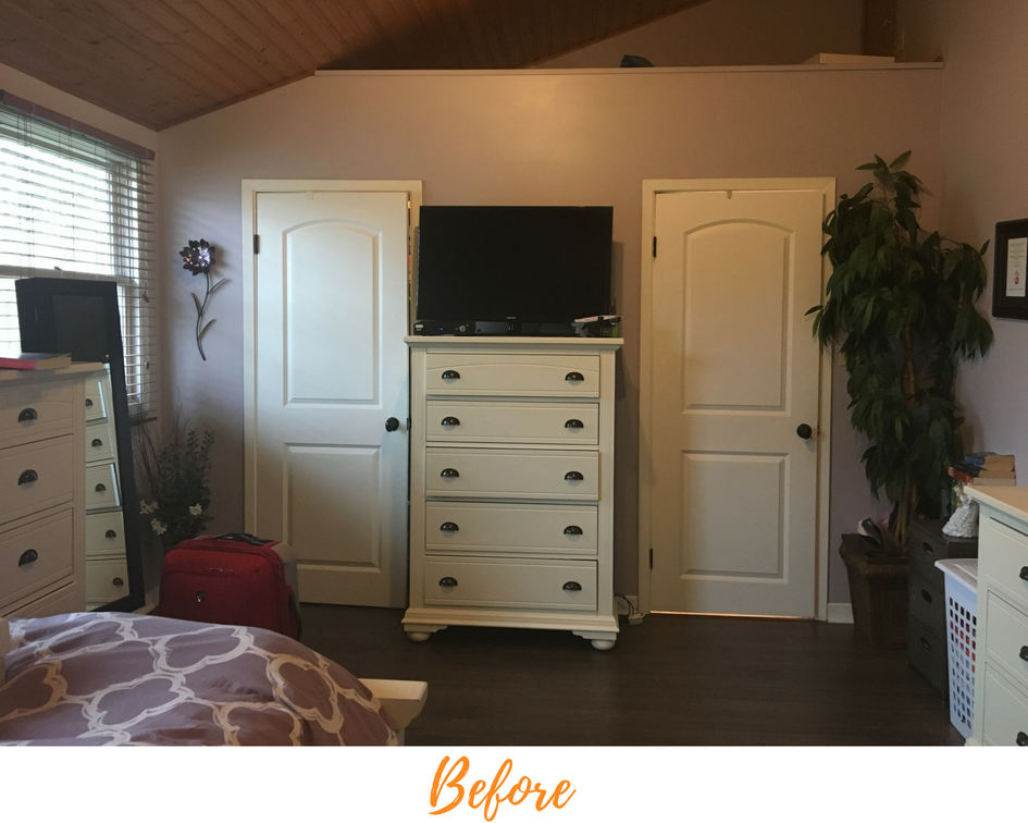 Before & After: A Clients Bedroom makeover