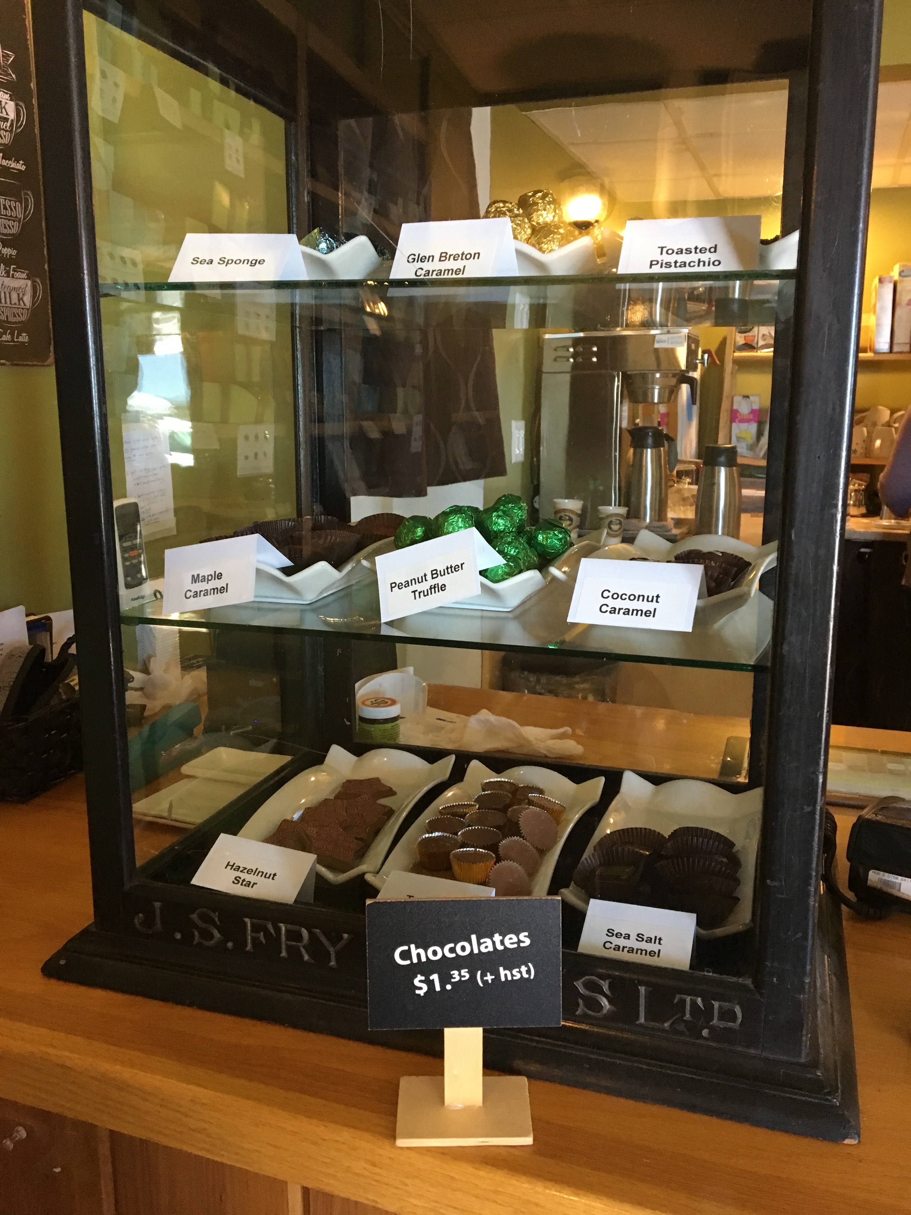 Design about Cape Breton: Highland Heights Inn and Jill's Chocolate Cafe