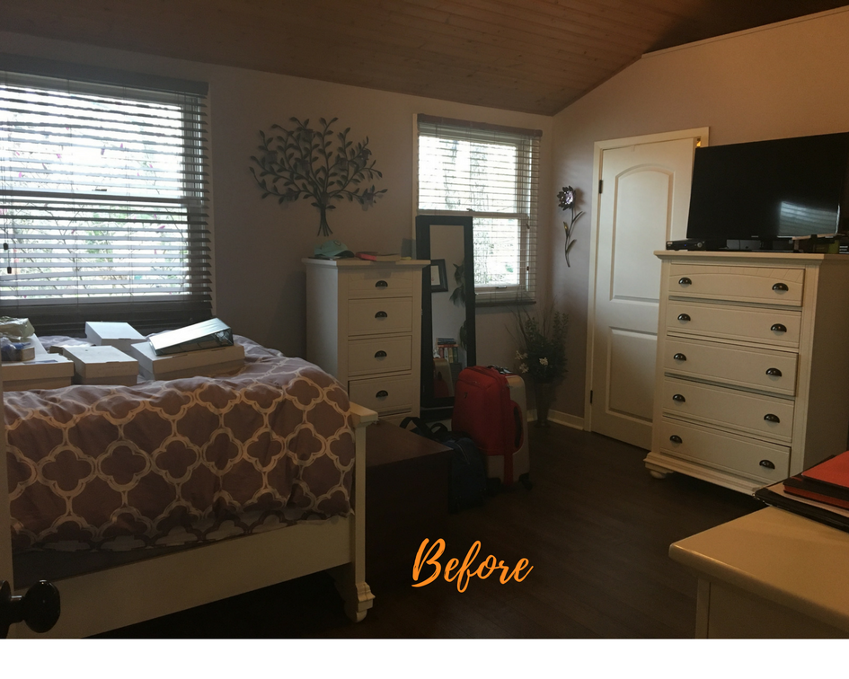 Before & After: A Clients Bedroom makeover