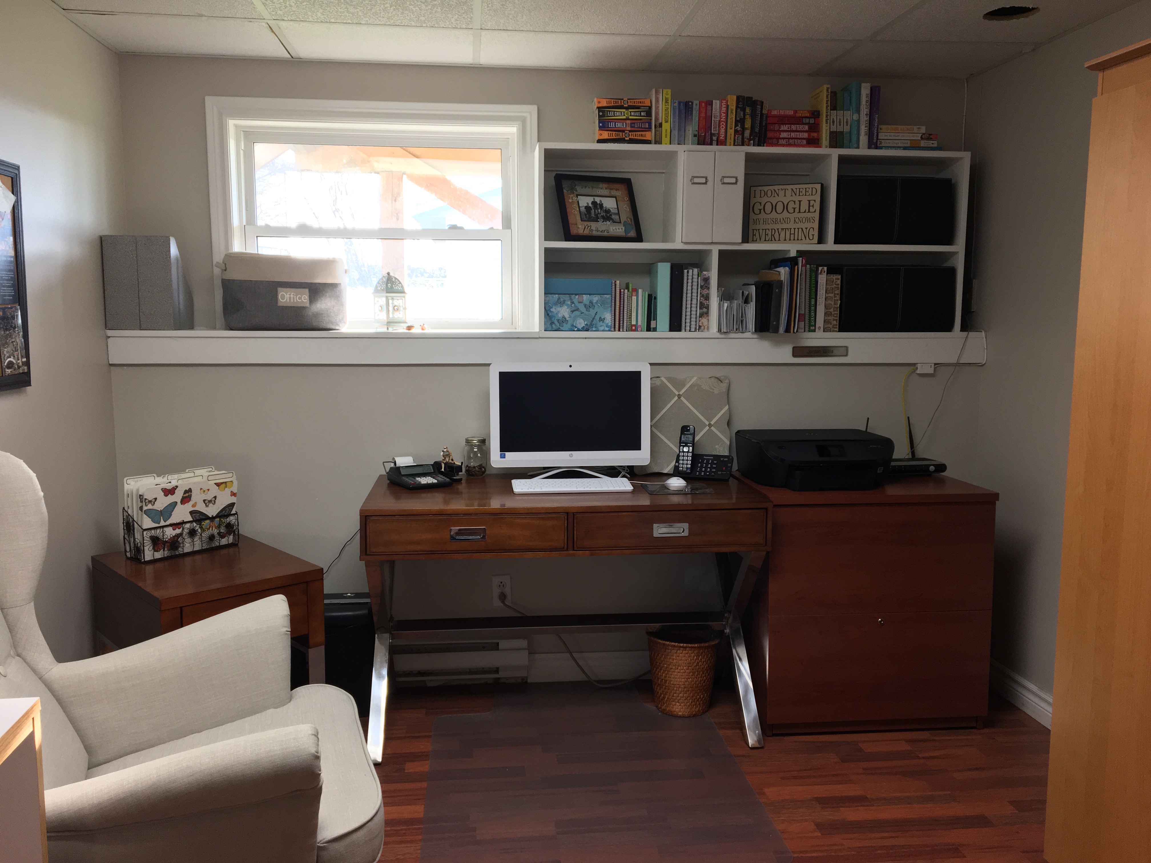 Before & After: An Organized Client Office Project